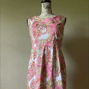 Signature petite Jones New York paisley Dress